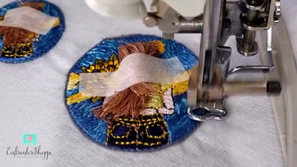 Starry Night Pendant & Brooch