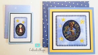 Starry Night Pendant & Brooch