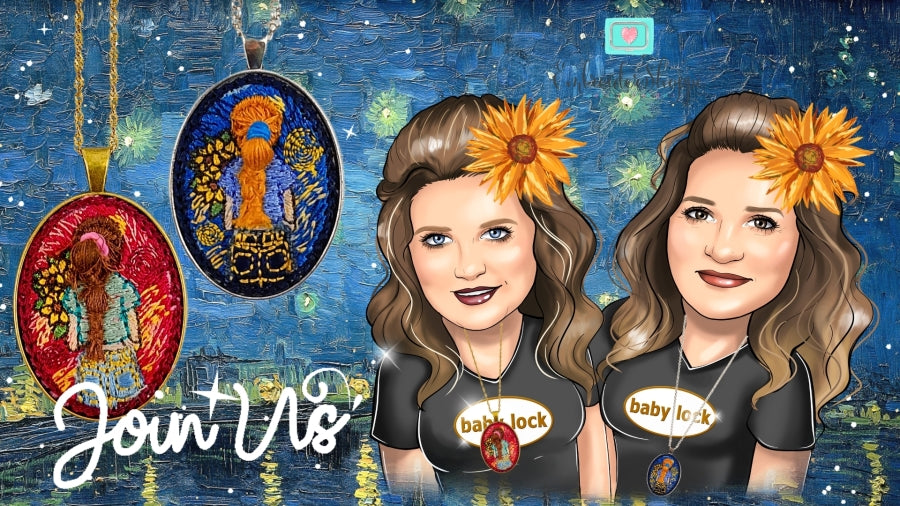 Starry Night Pendant & Brooch