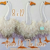 8x12 Goose On The Loose