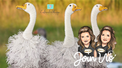 4x6 Goose On The Loose