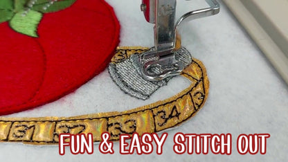 4 x 6 3D Tomato Pincushion Fun