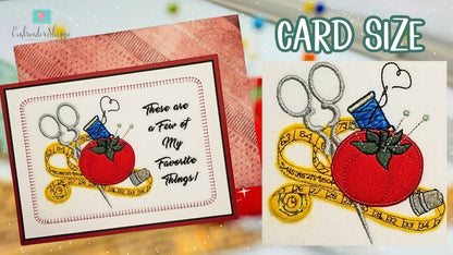 4 x 6 3D Tomato Pincushion Fun