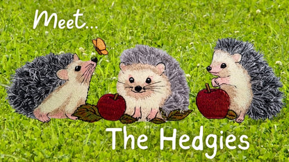 4 x 6 The Hedgies