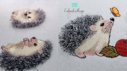 4 x 6 The Hedgies