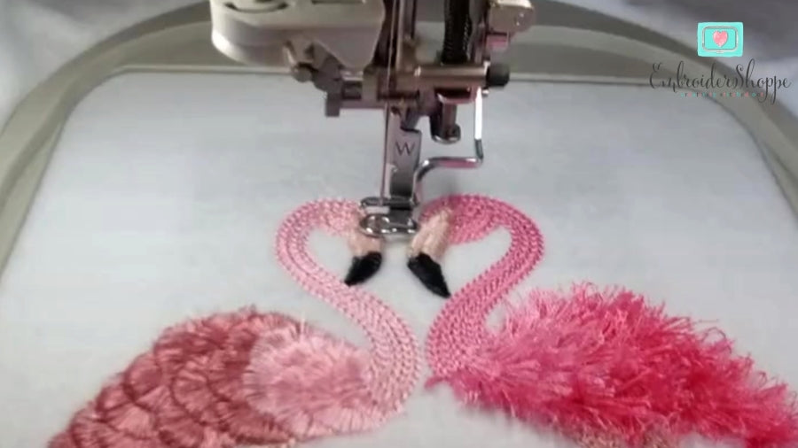 5 x 7 Flamingo Dance