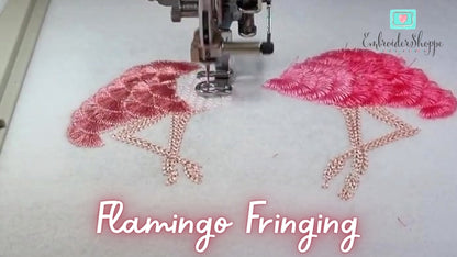 4 x 6 Flamingo Dance