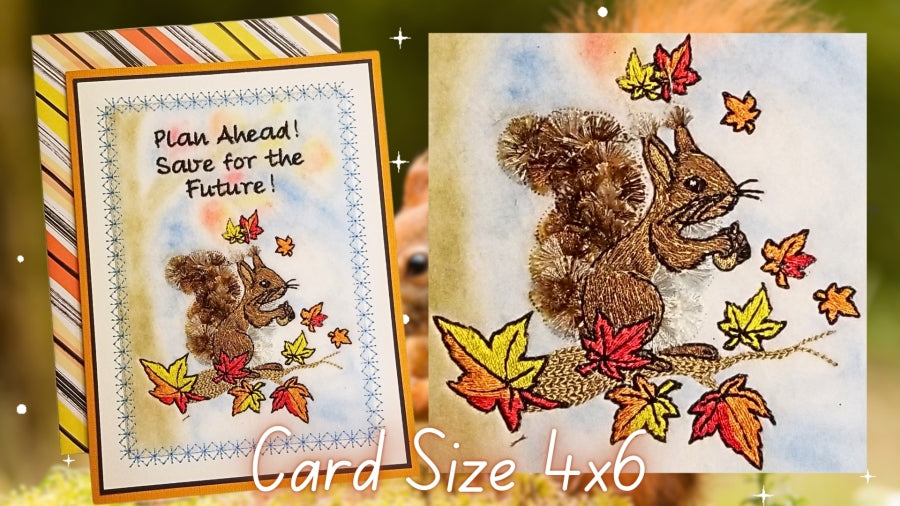 4 x 6 Cyril Squirrel