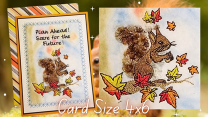 4 x 6 Cyril Squirrel