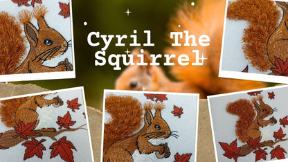4 x 6 Cyril Squirrel