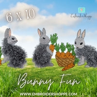 6 X 10 Bunny Fun