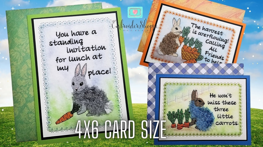 4 x 6 Bunny Fun
