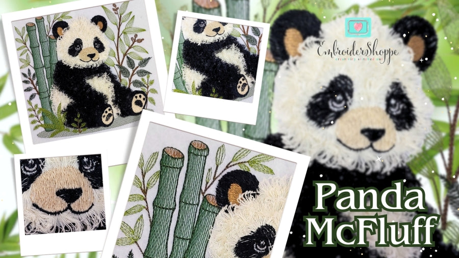 6 x 10 Panda McFluff