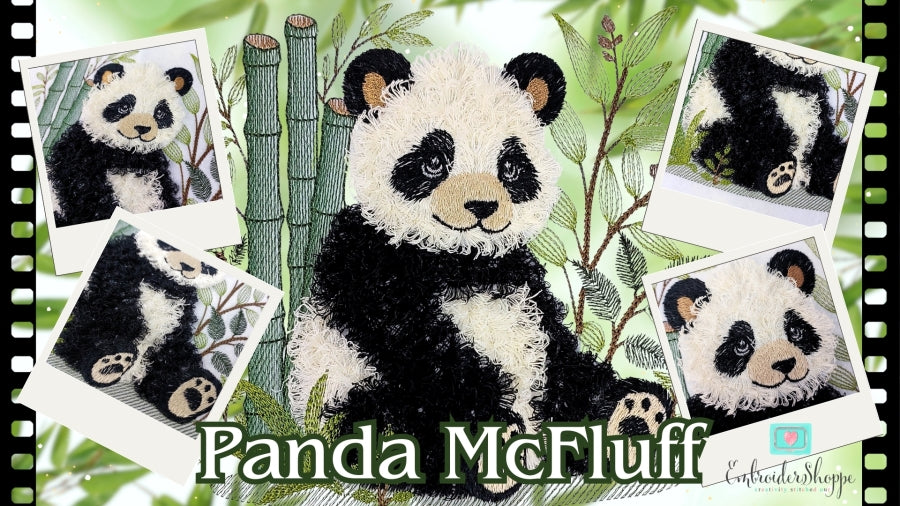 6 x 10 Panda McFluff