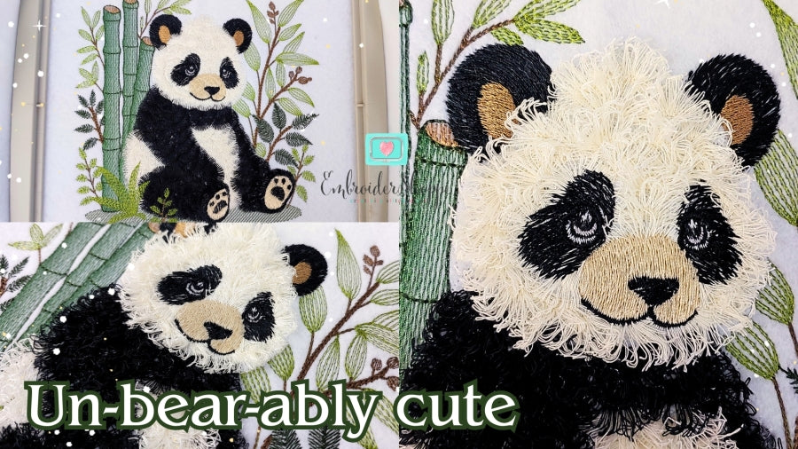 6 x 10 Panda McFluff