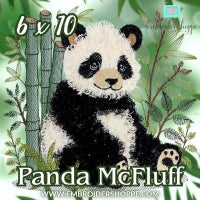 6 x 10 Panda McFluff