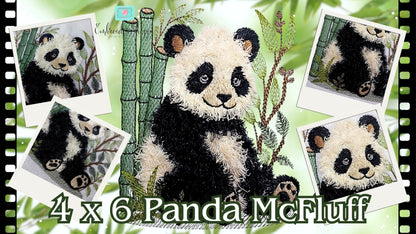 4 x 6 Panda McFluff