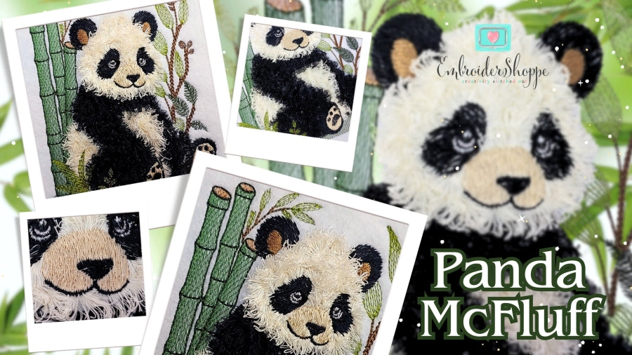 4 x 6 Panda McFluff