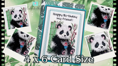 4 x 6 Panda McFluff
