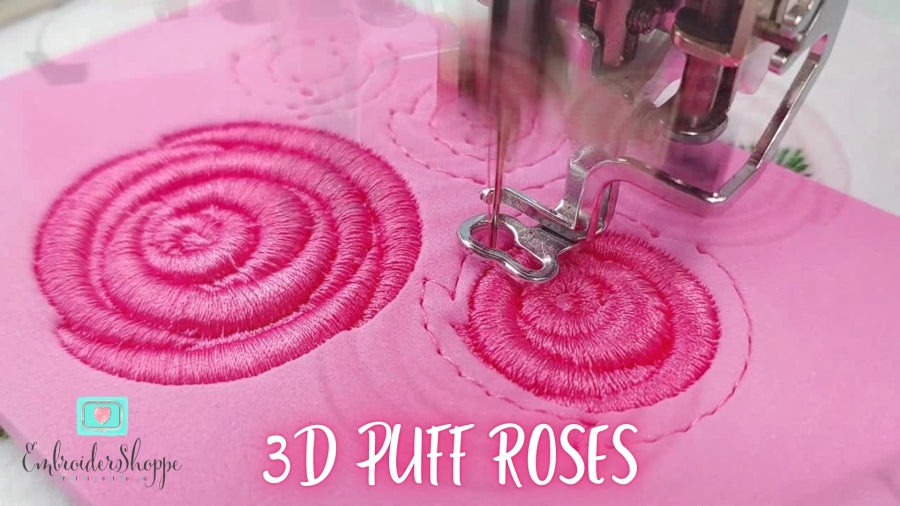 6 x 10 Puff Flamingo