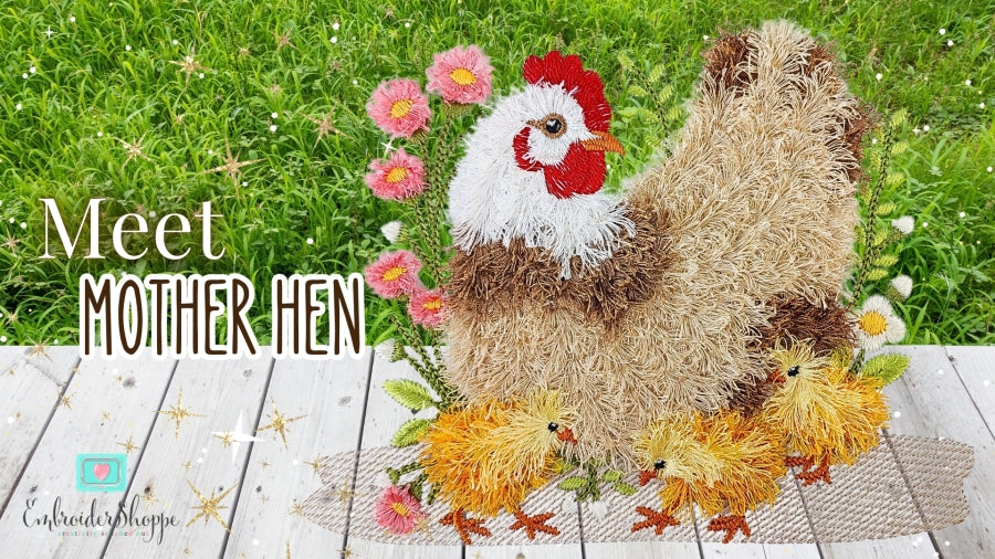 5 x 7 Mother Hen