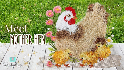 5 x 7 Mother Hen