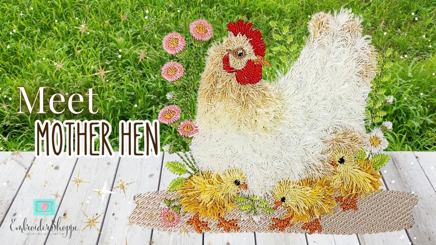 4 x 6 Mother Hen