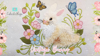 4 x 6 Vintage Bunny