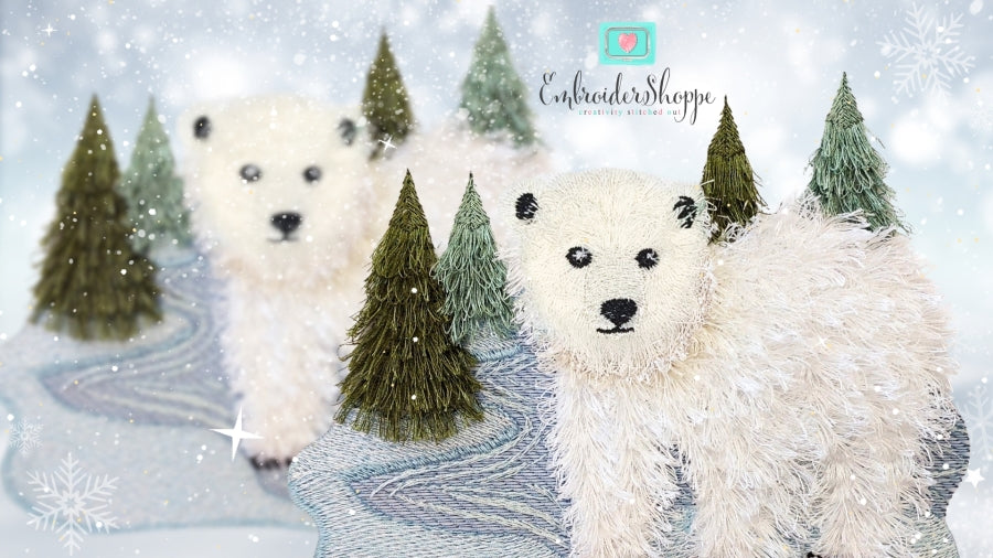 5 x 7 Fringed Frosty