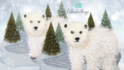 5 x 7 Fringed Frosty