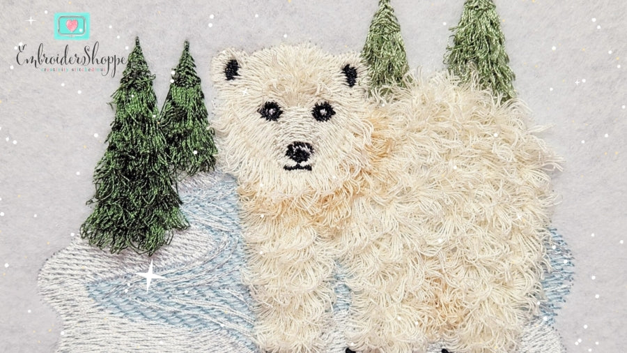 4 x 6 Fringed Frosty