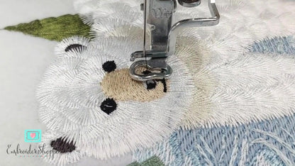 4 x 6 Fringed Frosty