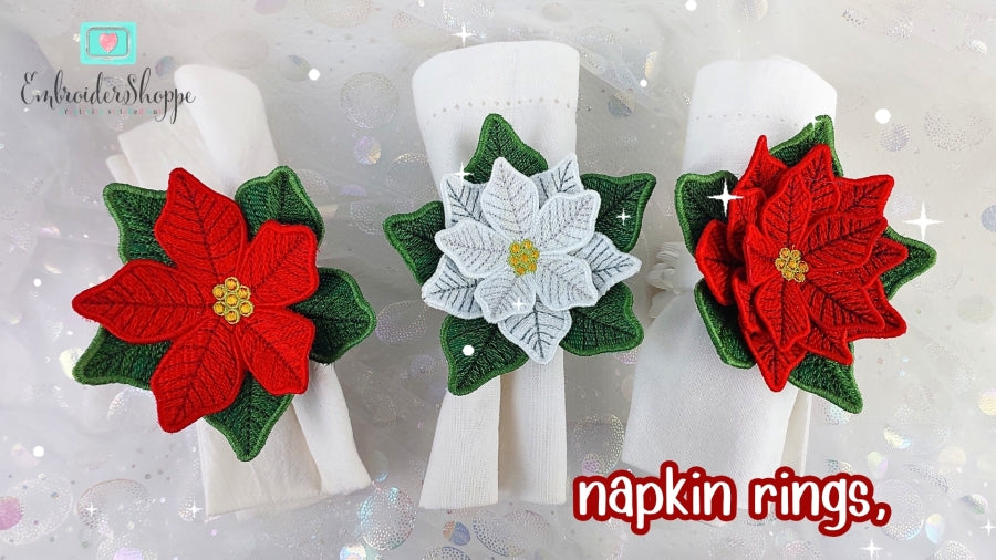 Poinsettia Foam Flower