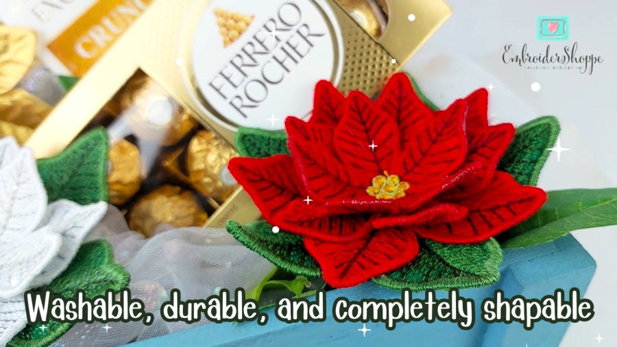 Poinsettia Foam Flower