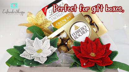 Poinsettia Foam Flower