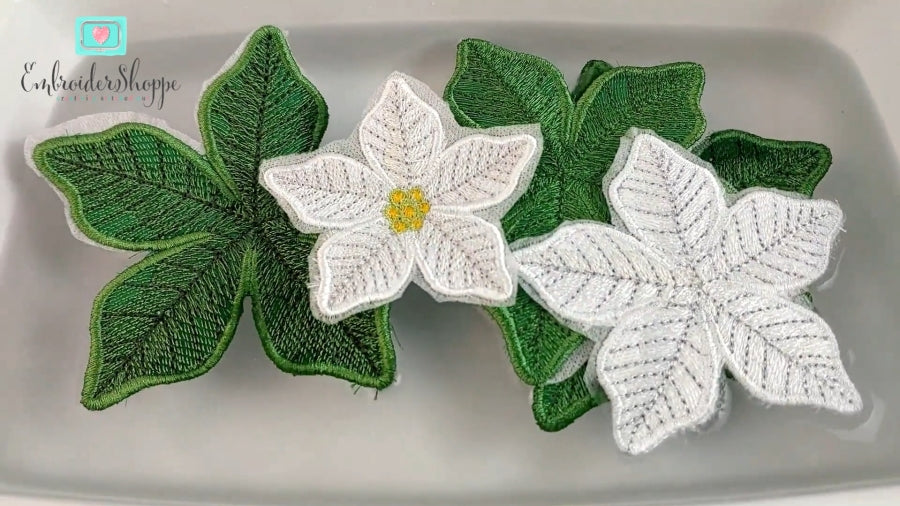 Poinsettia Foam Flower
