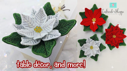 Poinsettia Foam Flower