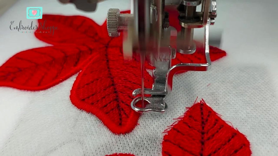 Poinsettia Foam Flower