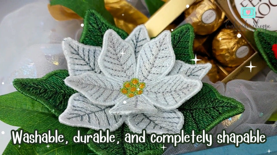Poinsettia Foam Flower