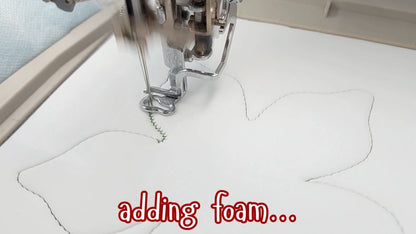 Poinsettia Foam Flower