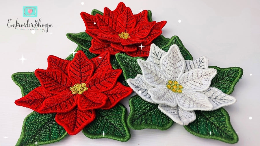 Poinsettia Foam Flower