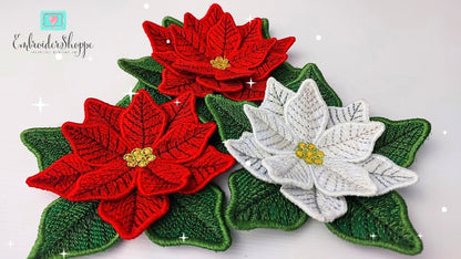 Poinsettia Foam Flower