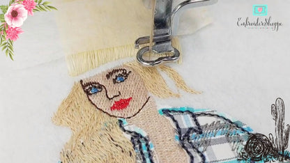 4 x 6 Cowgirl Millie