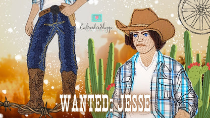 6 x 10 Cowboy Jesse