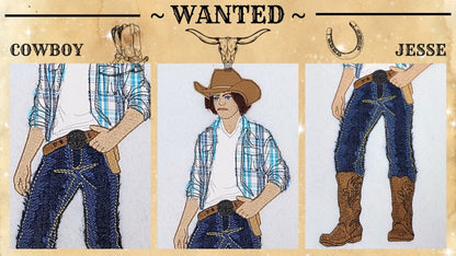 5 x 7 Cowboy Jesse