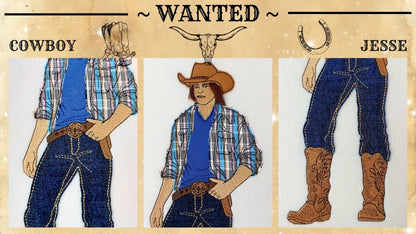 5 x 7 Cowboy Jesse