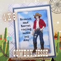 4 x 6 Cowboy Jesse