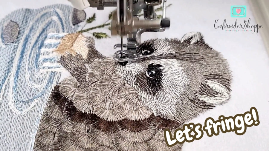 6 x 10 Walter Raccoon