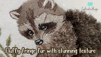 4 x 6 Walter Raccoon