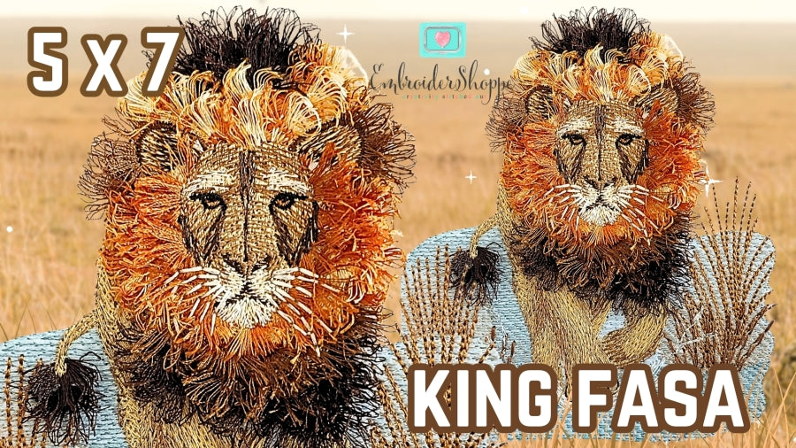 5 x 7 King Fasa